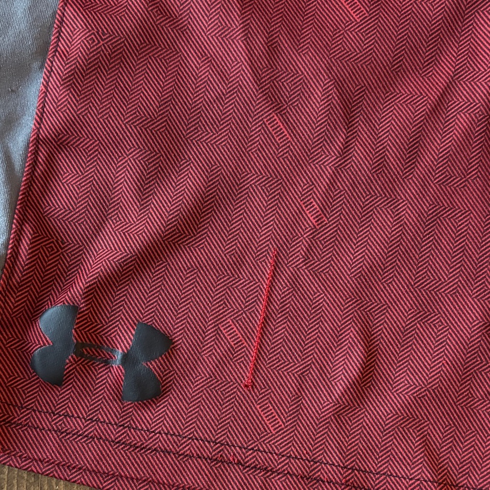 Under Armour Boy’s Shorts in Red, Black, Blue, and Maroon - Picture 13 of 14